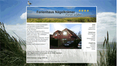 Desktop Screenshot of hooksiel-ferienhaus.de