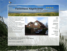 Tablet Screenshot of hooksiel-ferienhaus.de